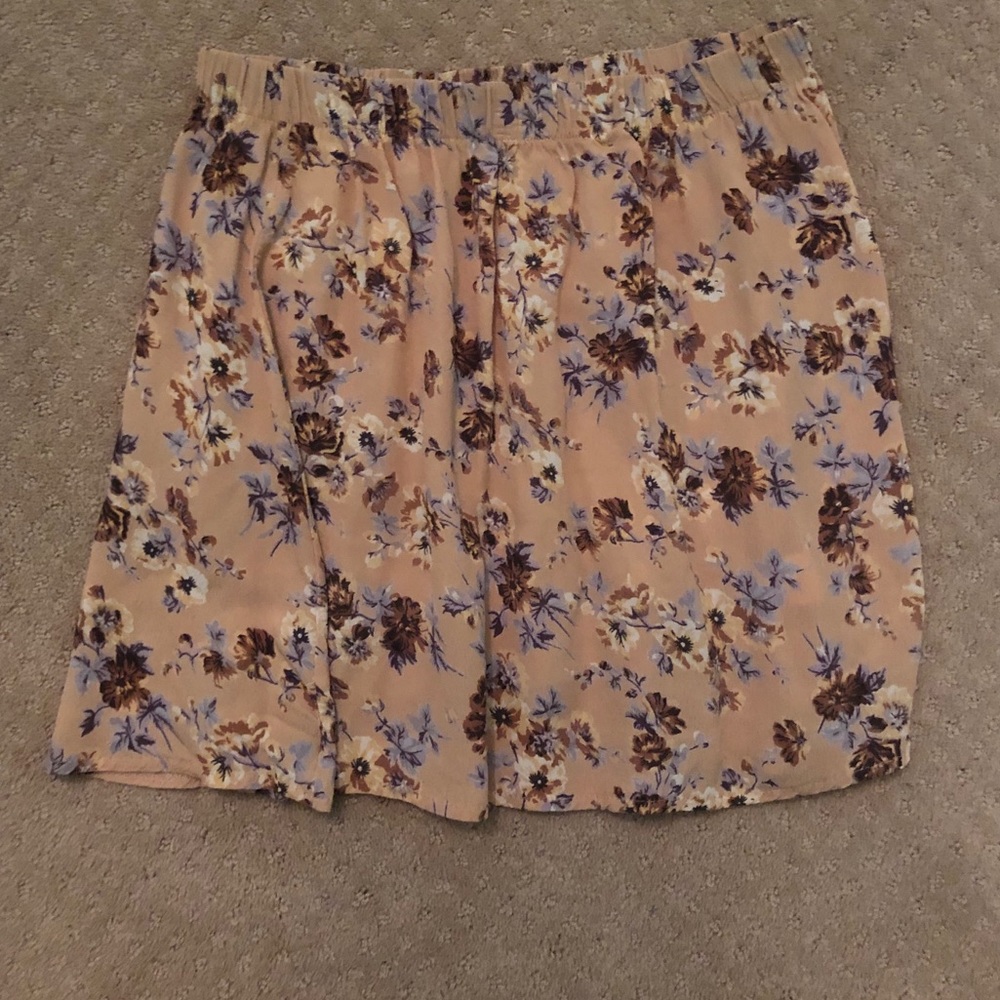 Brandy Melville floral skirt